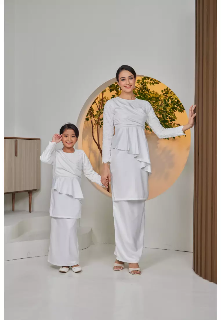 Renda Melinda Kurung Moden For Kids