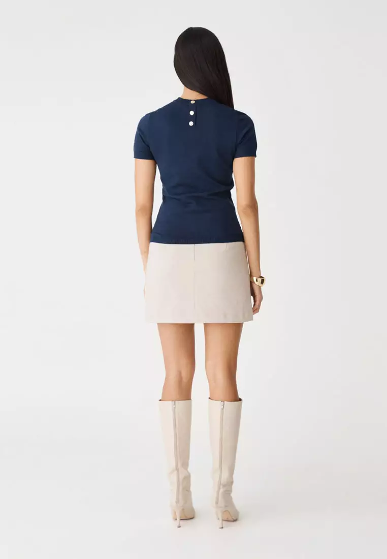 Catherine Short Sleeve Knit