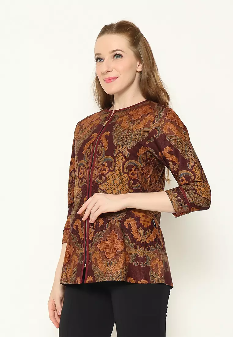 Hadinata Batik Wanita Blouse Mohini Mohan