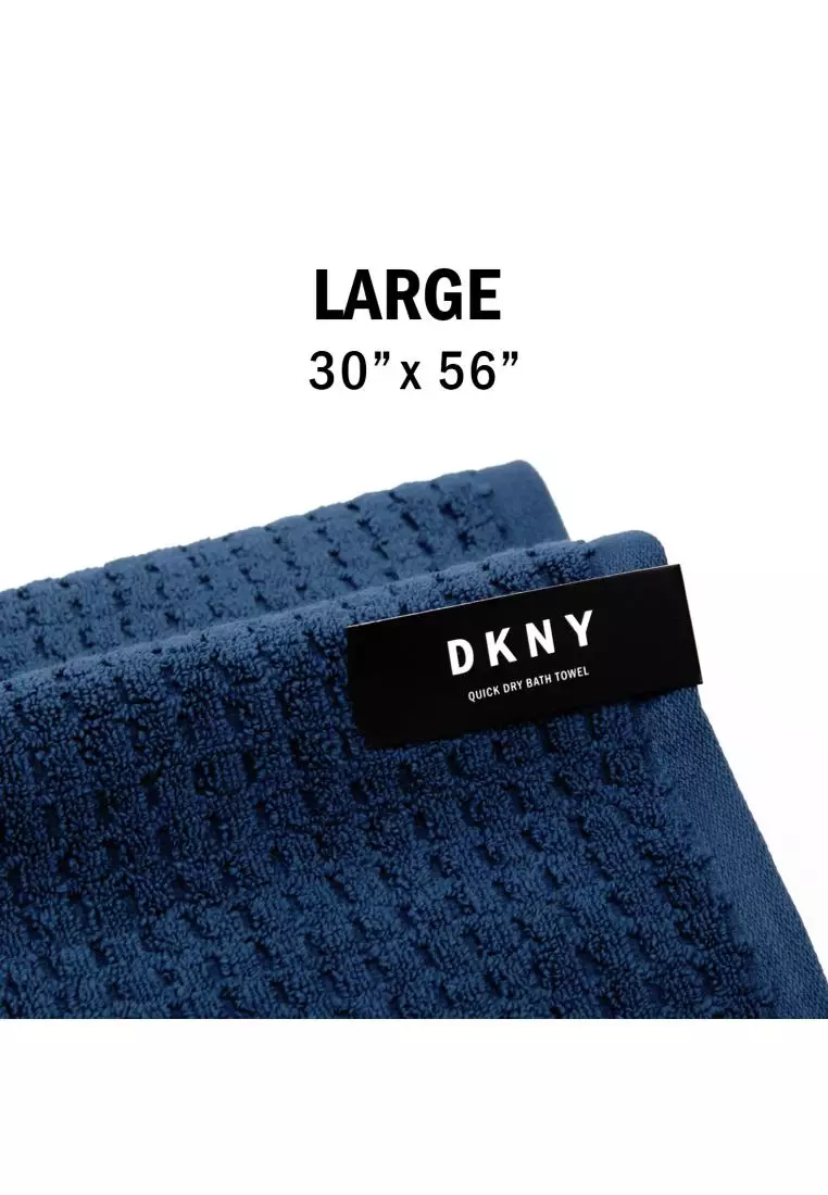 Dkny, Bath, Dkny Cornflower Blue Solid 8piece Oversized Bath Towel Set 0  Cotton Towels