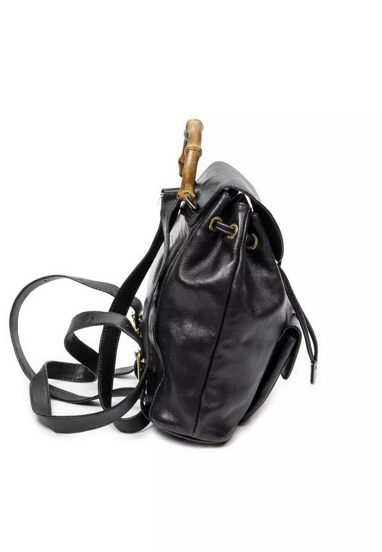 Pre-Loved Mini Bamboo Backpack