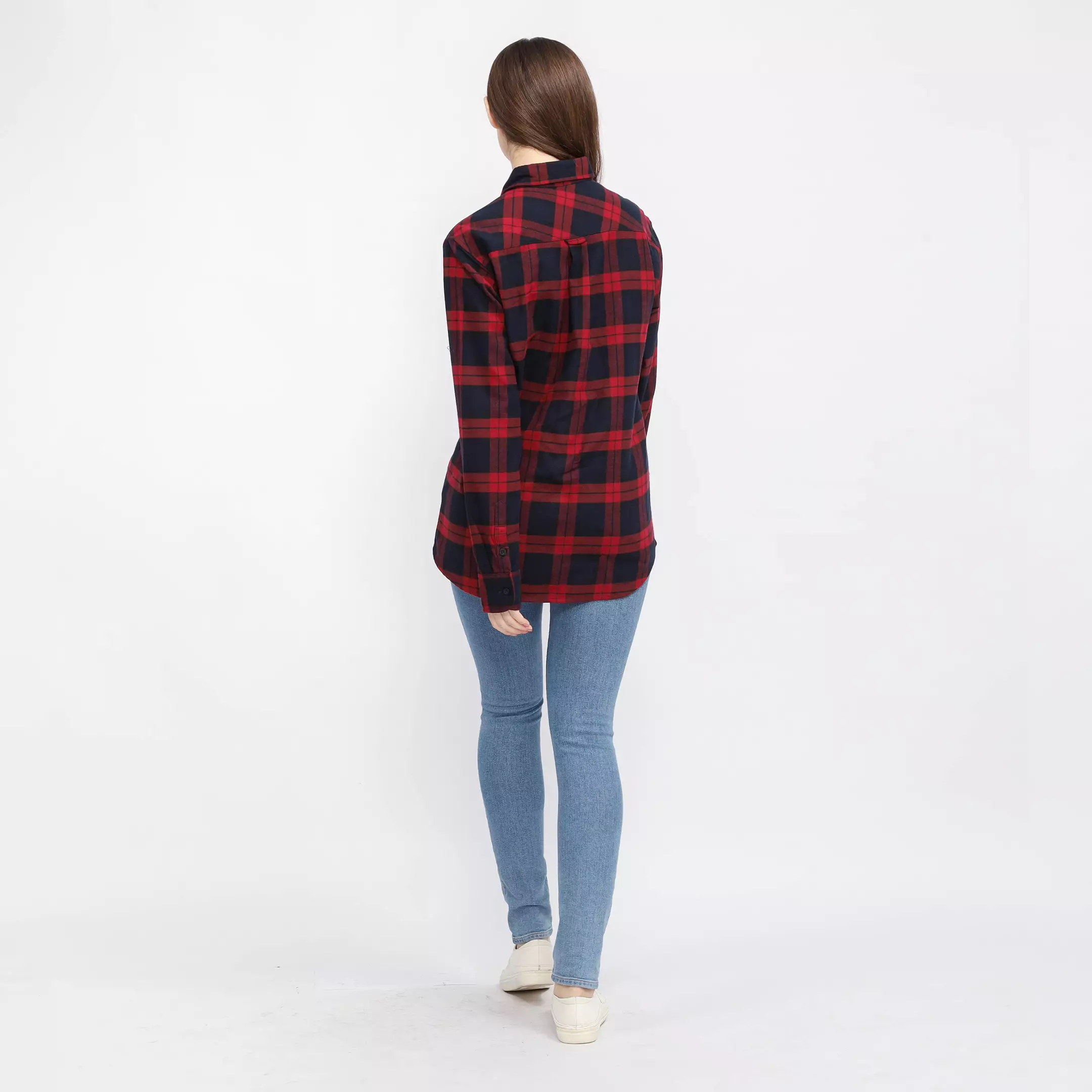 Kemeja Flanel Panjang Rethad Cromath Unisex