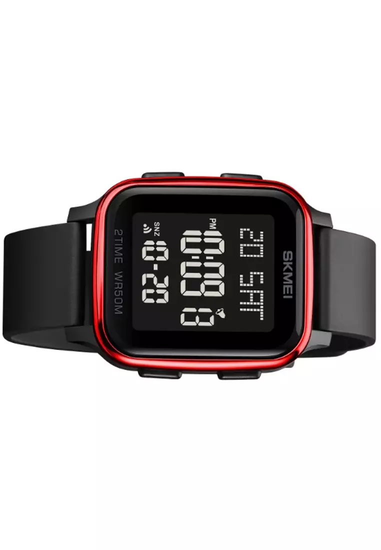 Jam Tangan Digital Pria Waterproof Many Function Strap Tali Material Silicone GN86 ORIGINAL