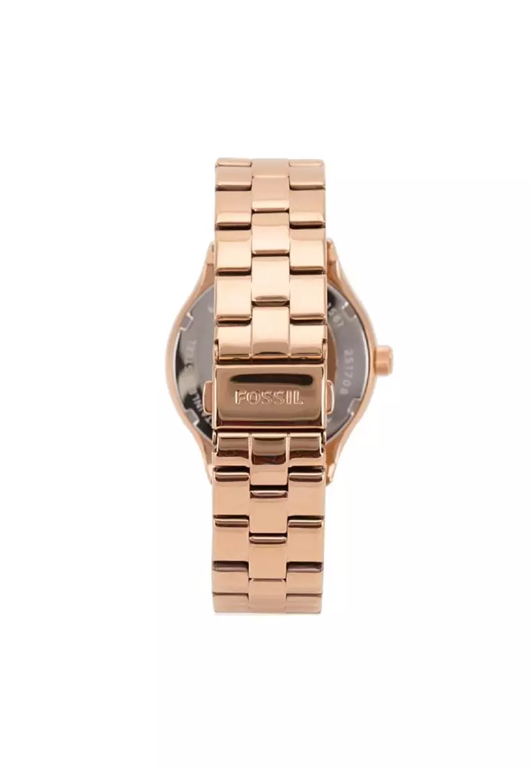 Fossil bq1561 rose gold store