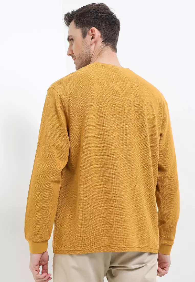 Waffle Bone Combed T-shirt KSLL2498