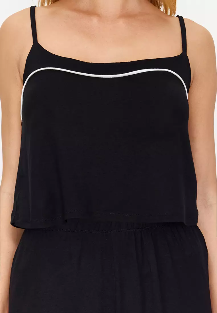 Piping Detail Pyjamas Set