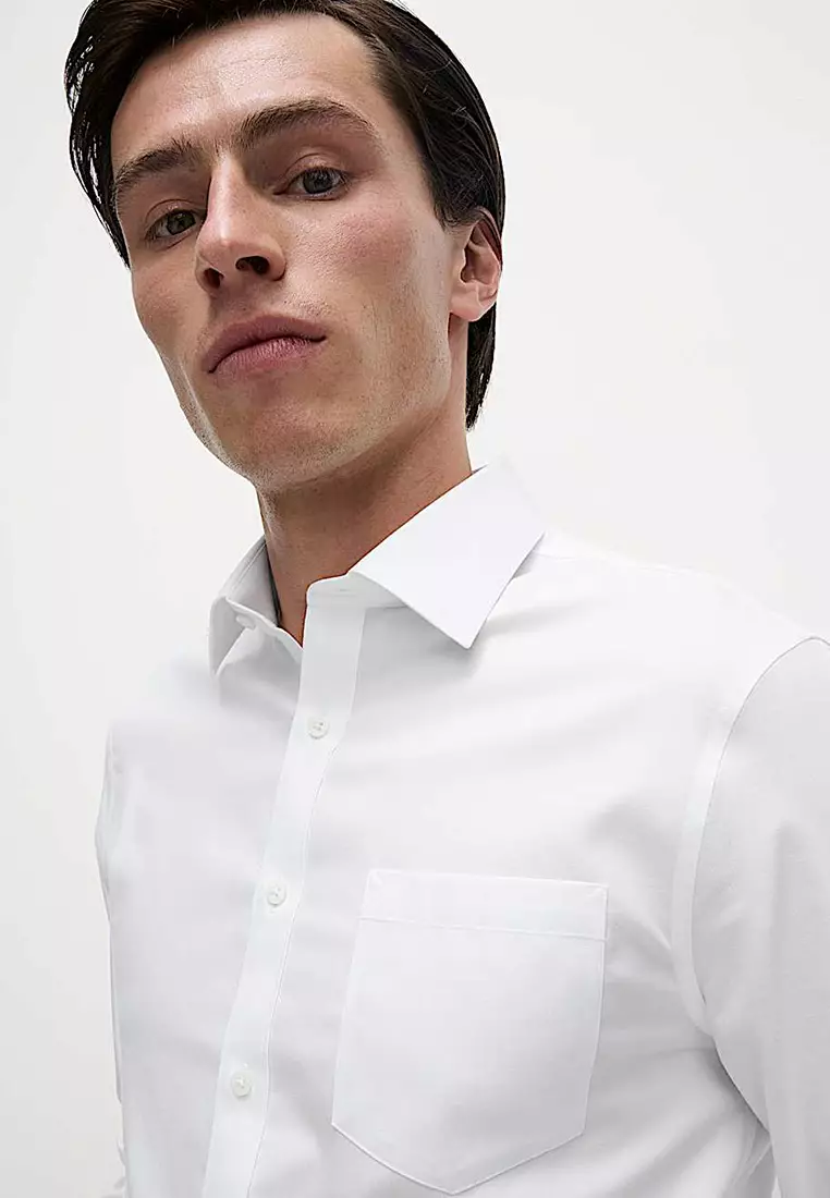 The Ultimate Slim Fit Non Iron Pure Cotton Shirt