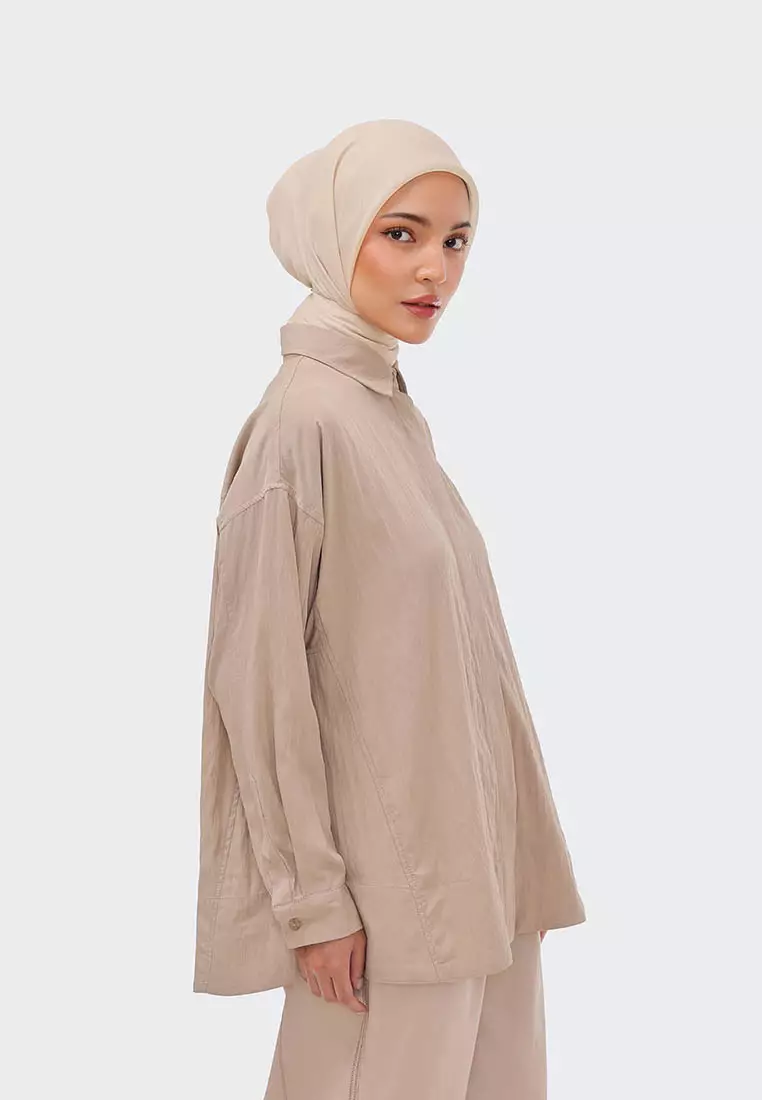 Ria Miranda Misty Grey Adina Shirt