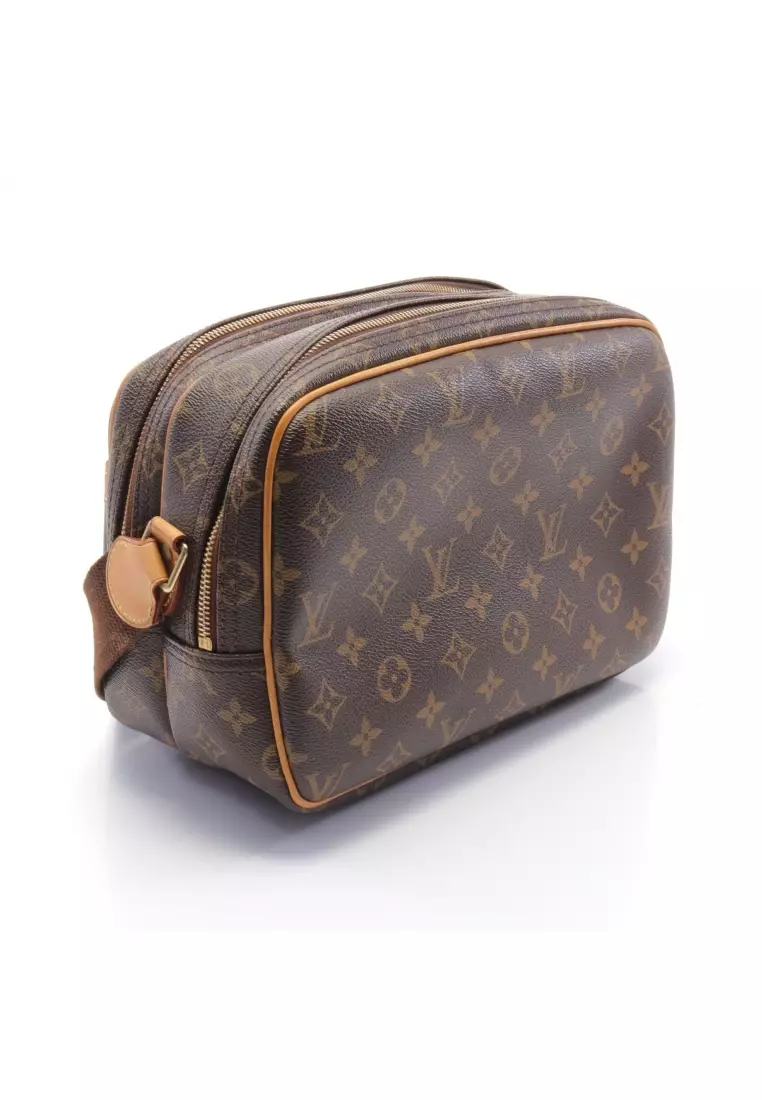 Pre-Owned Louis Vuitton Reporter PM Monogram PM Brow2 