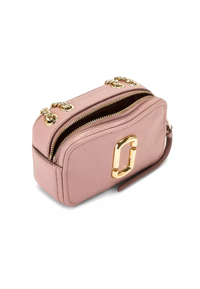 The Glam Shot Leather Crossbody Adobe Rose H121L01FA21
