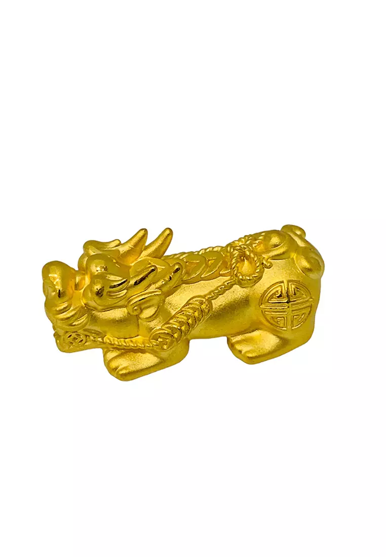 LITZ 999 (24K) 金貔貅 EPC1196 7.15G 41MM