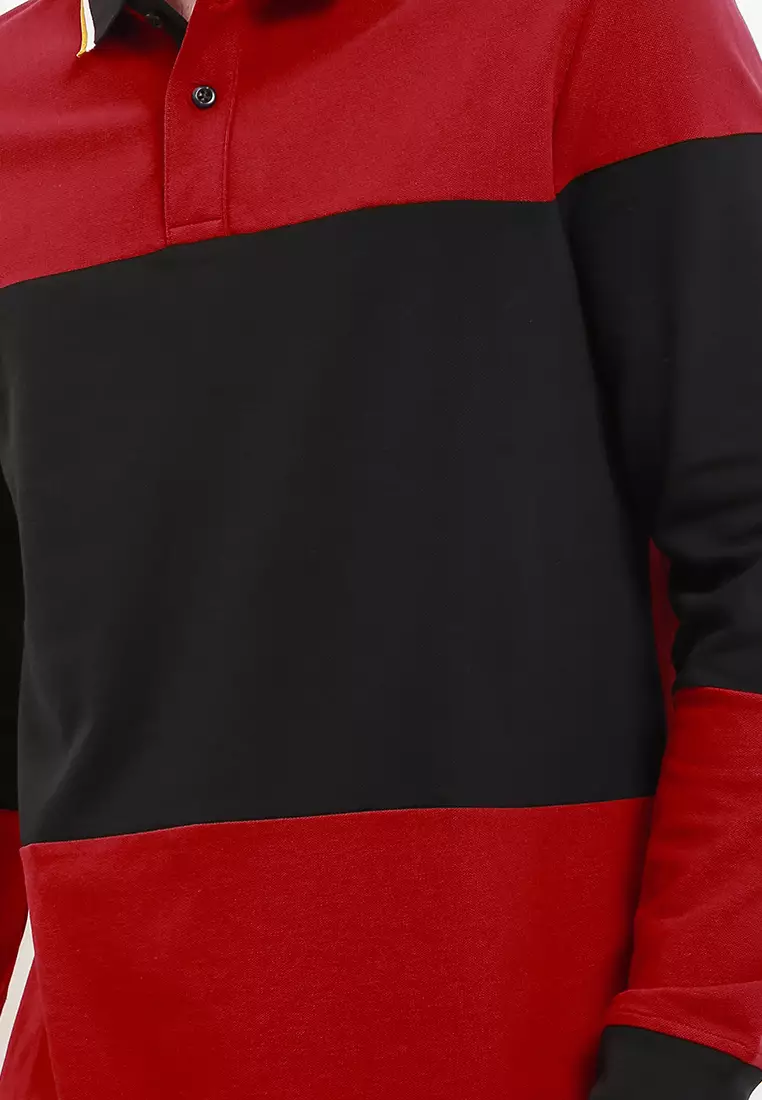 Men's Long Sleeve Polo