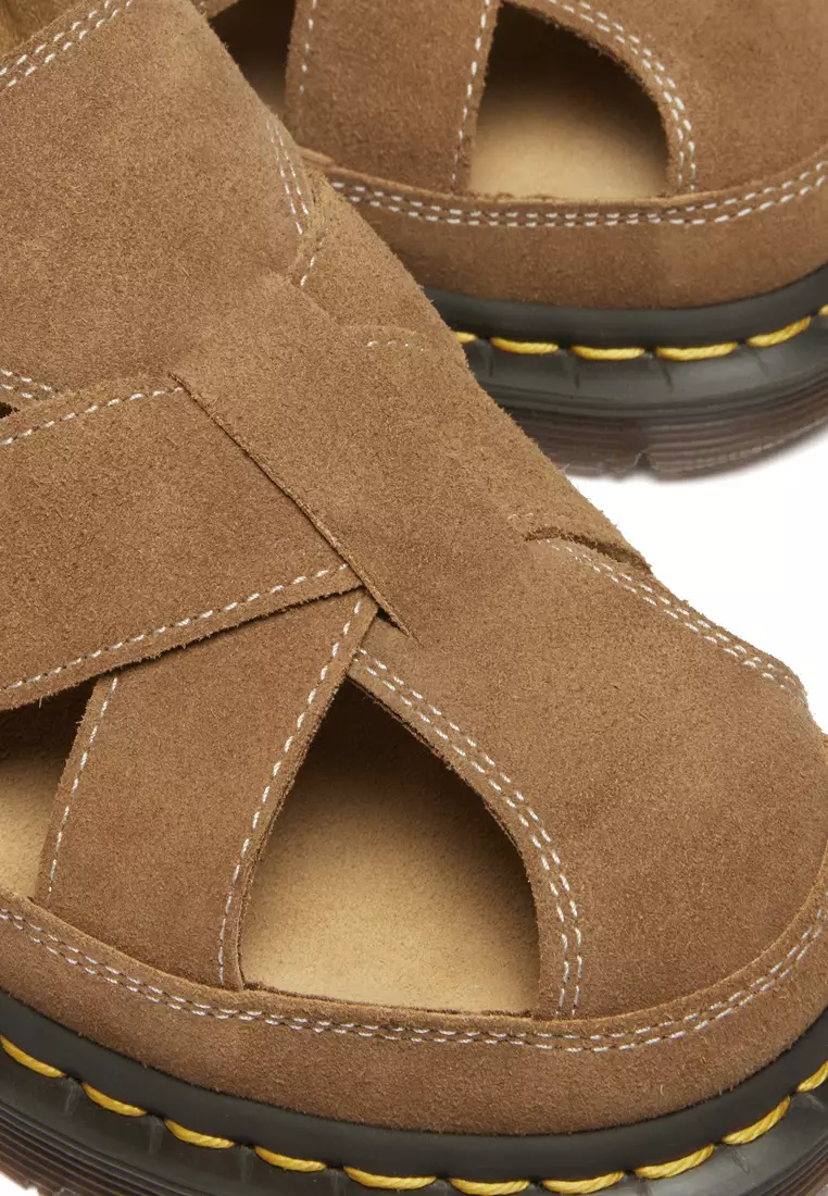 Archive Plush Suede Fisherman Tan Sandals Women