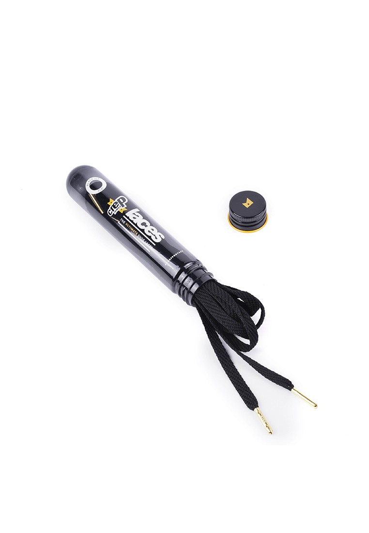 Crep Protect Pre-Treated Shoe Laces - Black (Flated) - Black