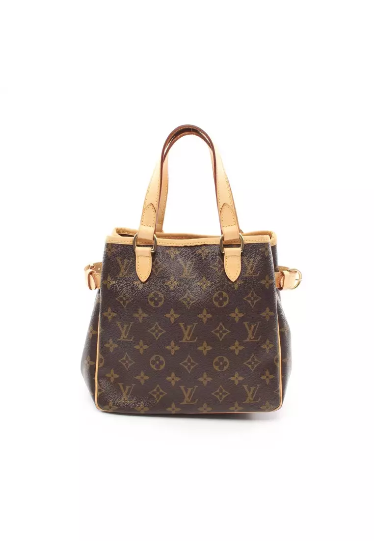 Louis Vuitton Pre-loved LOUIS VUITTON Batignolles monogram Handbag PVC  leather Brown 2023, Buy Louis Vuitton Online