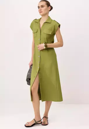 green dress philippines Olive dark green filipiniana