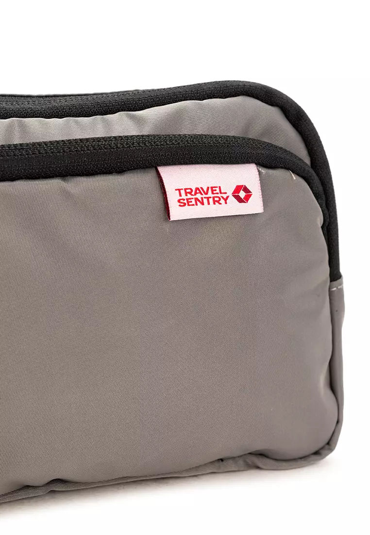 RFID Crossbody Bag Grey