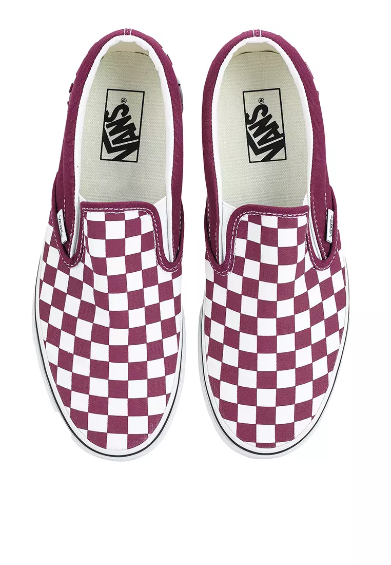 Dry rose slip on sale vans