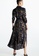 COS brown Belted Printed Midi Dress B0913AA2CB1BEBGS_2