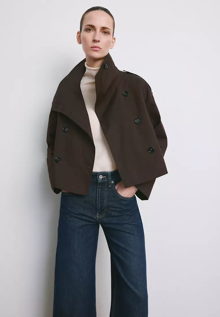 Wide Leg Jeans With Turn-Up Hem