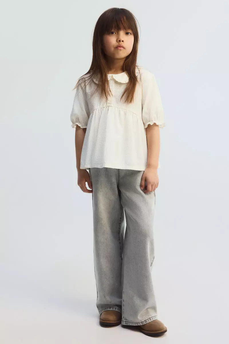 Denim joggers