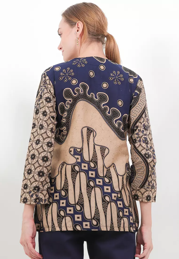 Banyuaji Blouse Batik Exclusive Premium Wanita Casual Modern