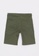 LC WAIKIKI green Basic Gabardine Boy Shorts 8F6B0KA58A95F1GS_2