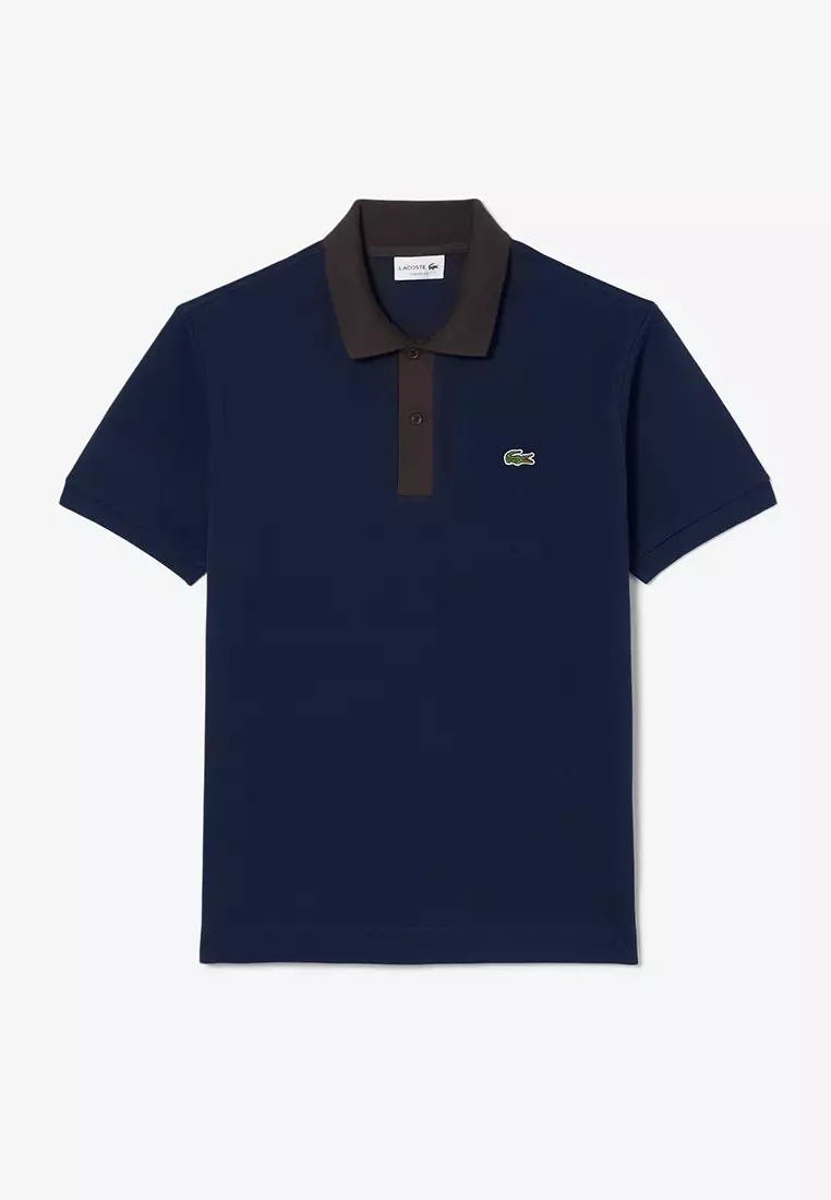 Classic Fit Contrast Collar L.12.12 Polo Shirt