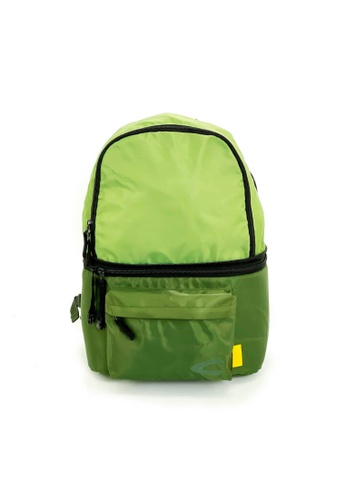 camel active green C by camel active Men/Women Waist Bag / Stowable Backpack (51103780-Green) 2C0EEAC0BF214EGS_1
