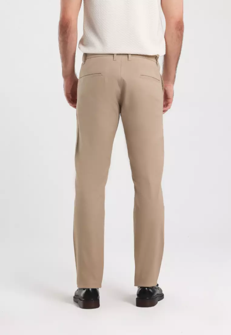 MOC - Celana Panjang Chinos Pria Renviggo - Khaki