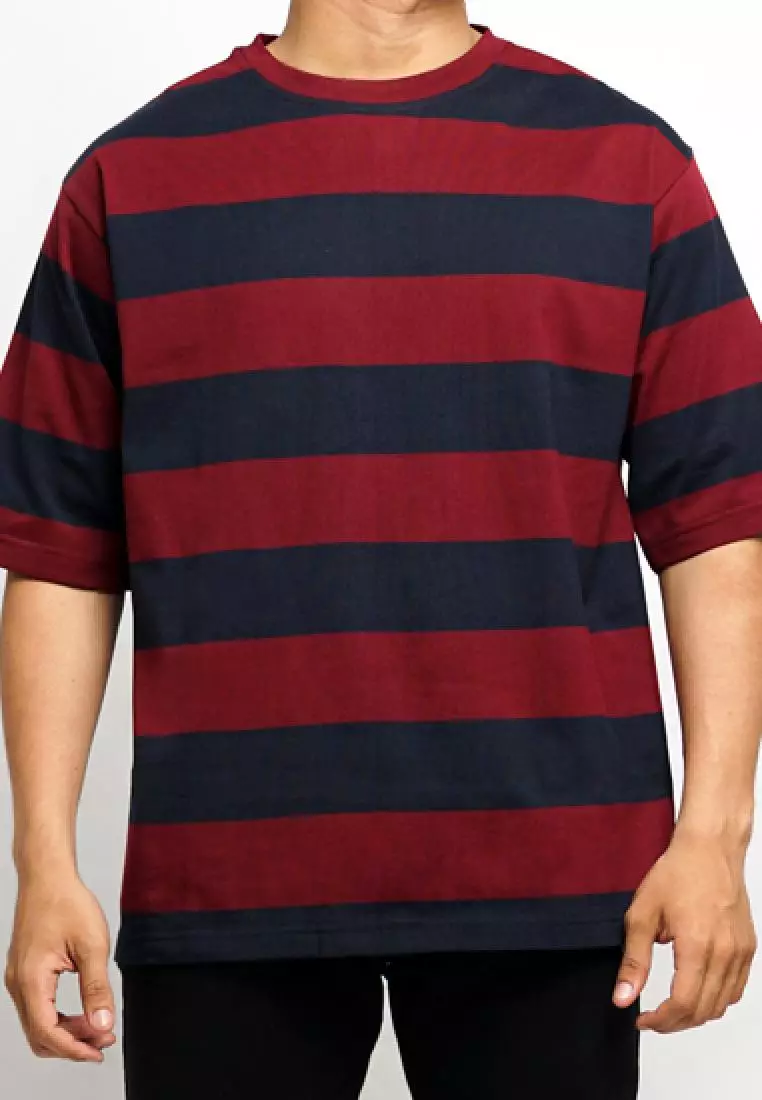 MATSUDA Kaos Oversize 20s Stripe Heavyweight Maebashi