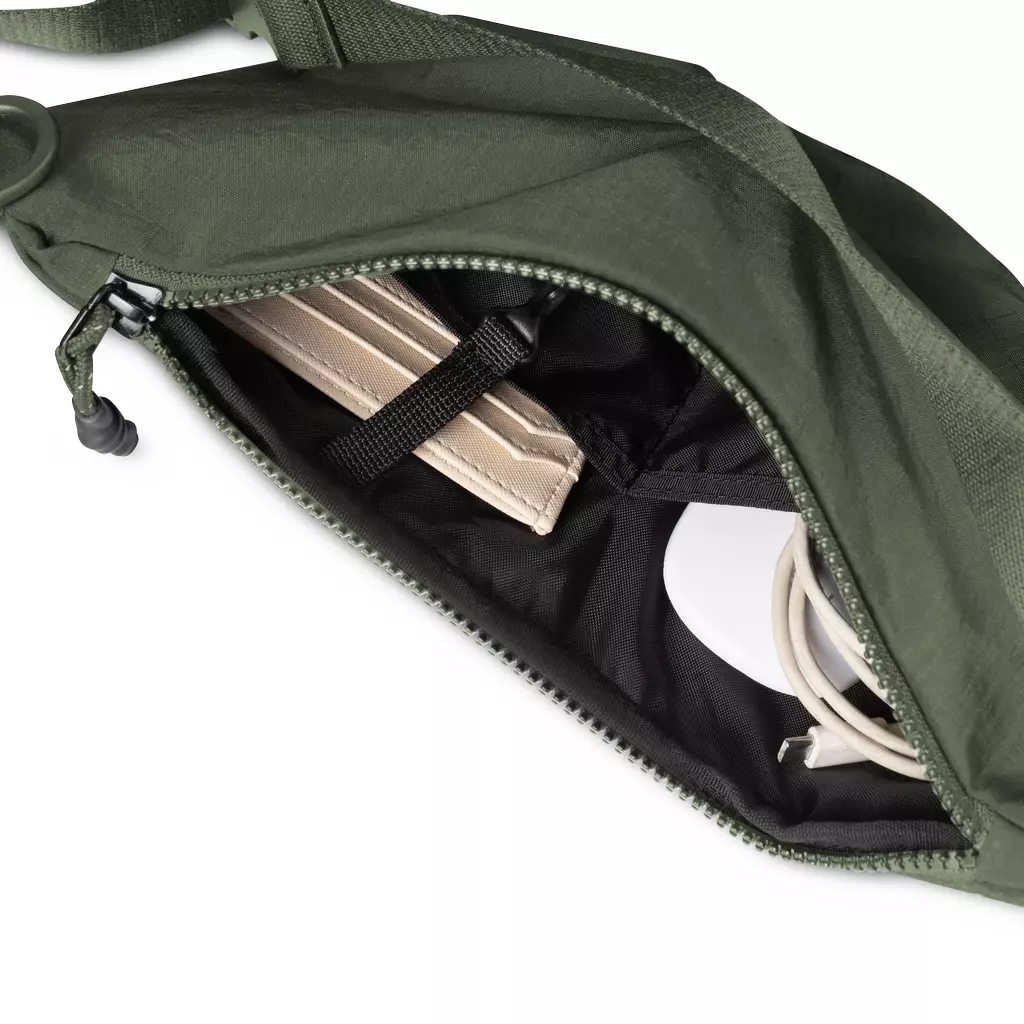 Fortex 1.0 Waist Bag Tas Pinggang Travel Lari Sport Ringan Stylish 4 L - Olive