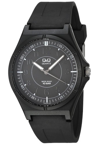 Jual Q Q Q Q Qnq Qq Original Watch Jam Tangan Analog Pria Tali Karet Vq66j006y Original Zalora Indonesia