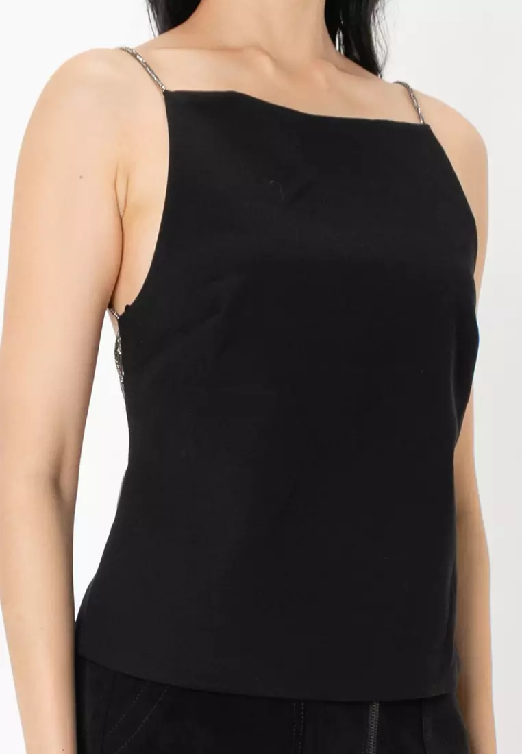 網上選購ZARA Rope Open Back Top 2025 系列| ZALORA香港