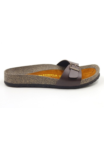SoleSimple brown Lyon - Brown Sandals & Flip Flops & Slipper 06627SHAC34DA6GS_1