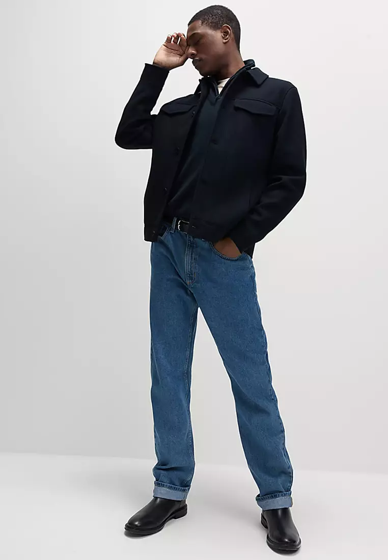 Cashmilon™ High Neck Half Zip Jumper