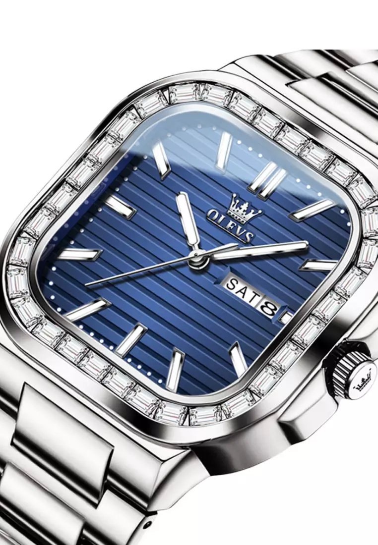 欧利时Clarven女士钢带腕表