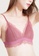 ZITIQUE red French Ultra-thin Triangle Cup Lace Non-wire Bra-Red 1B89EUS19C148EGS_2