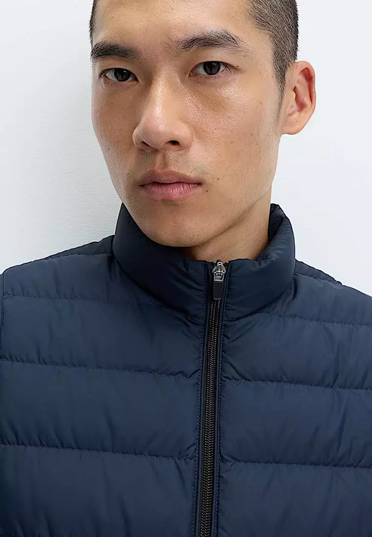 Feather and Down Padded Lightweight Gilet