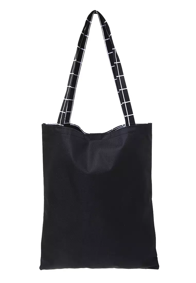 Vinny Tote Bag Woman Quality Premium - Black