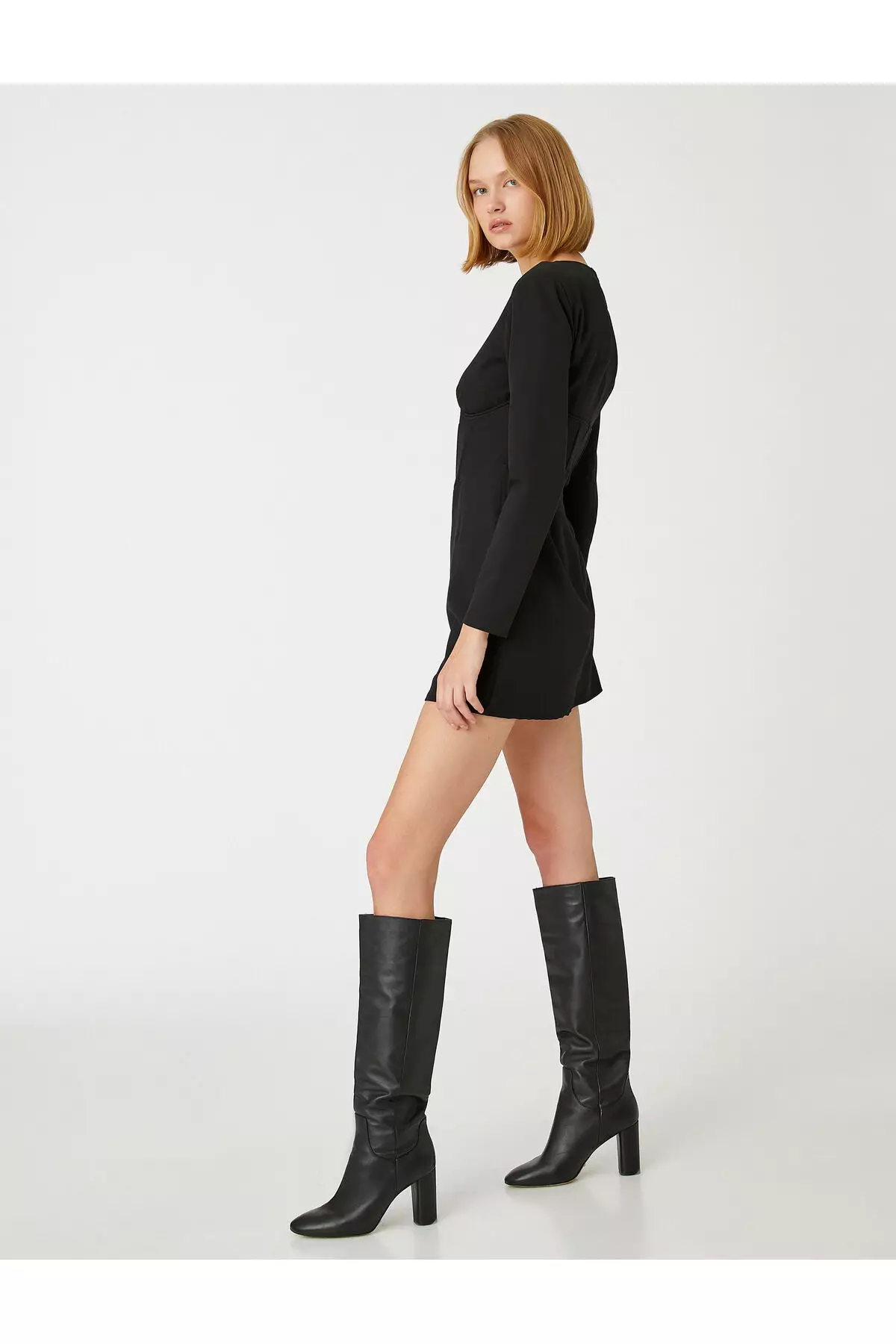 Corset Look Mini Evening Dress