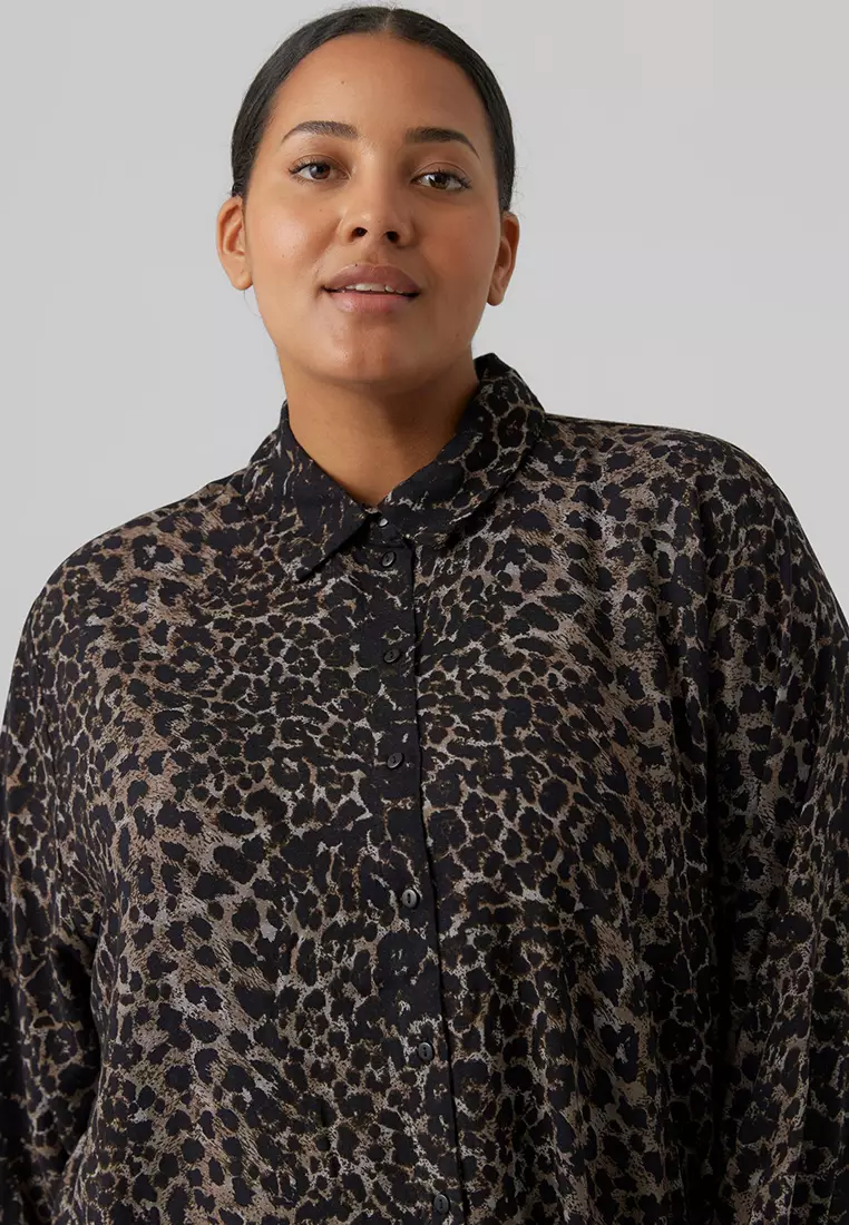 Buy Vero Moda Plus Size Oversize Shirt Online ZALORA Malaysia