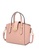 Swiss Polo pink Twist Lock Top Handles Sling Bag 6CBE1ACEBE79AFGS_2