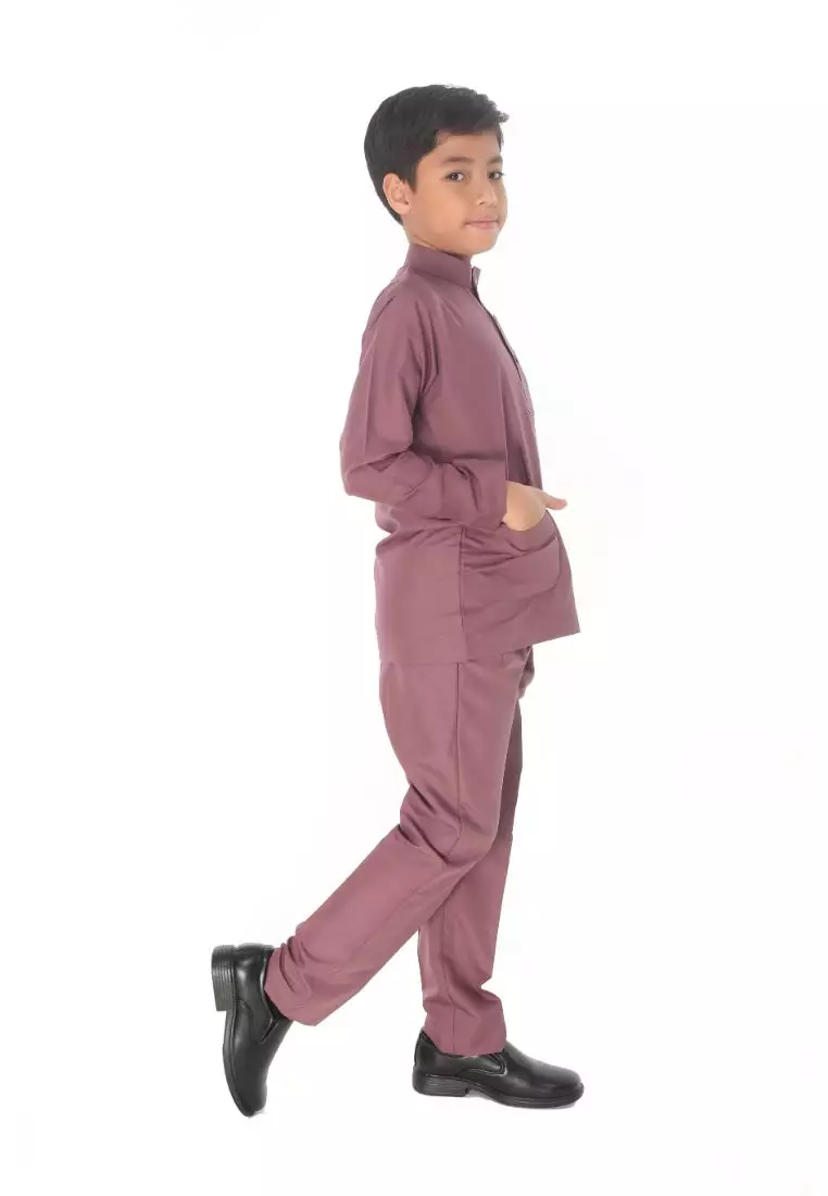 Baju Melayu Moden Cekak Musang for Kids