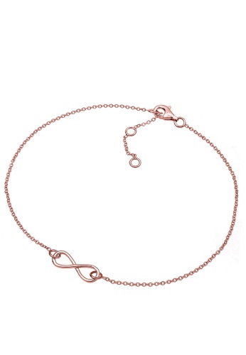 ELLI GERMANY pink Anklet Infinity 6AA27AC9BFA495GS_1