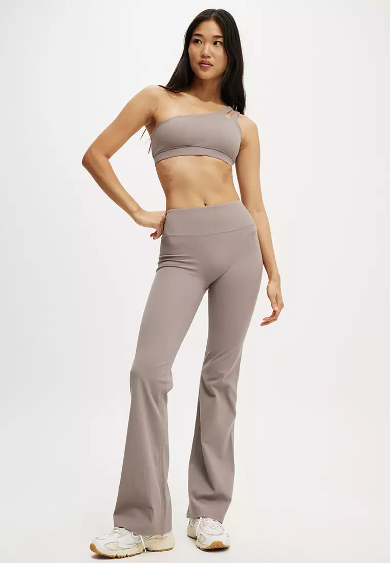 Ultra Soft Rib One Shoulder Crop Top