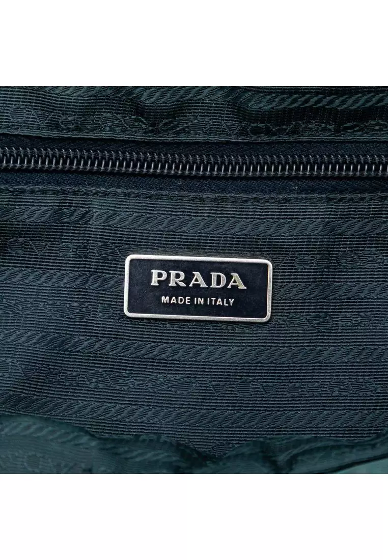 Pre-Loved Prada Tessuto Bow Satchel