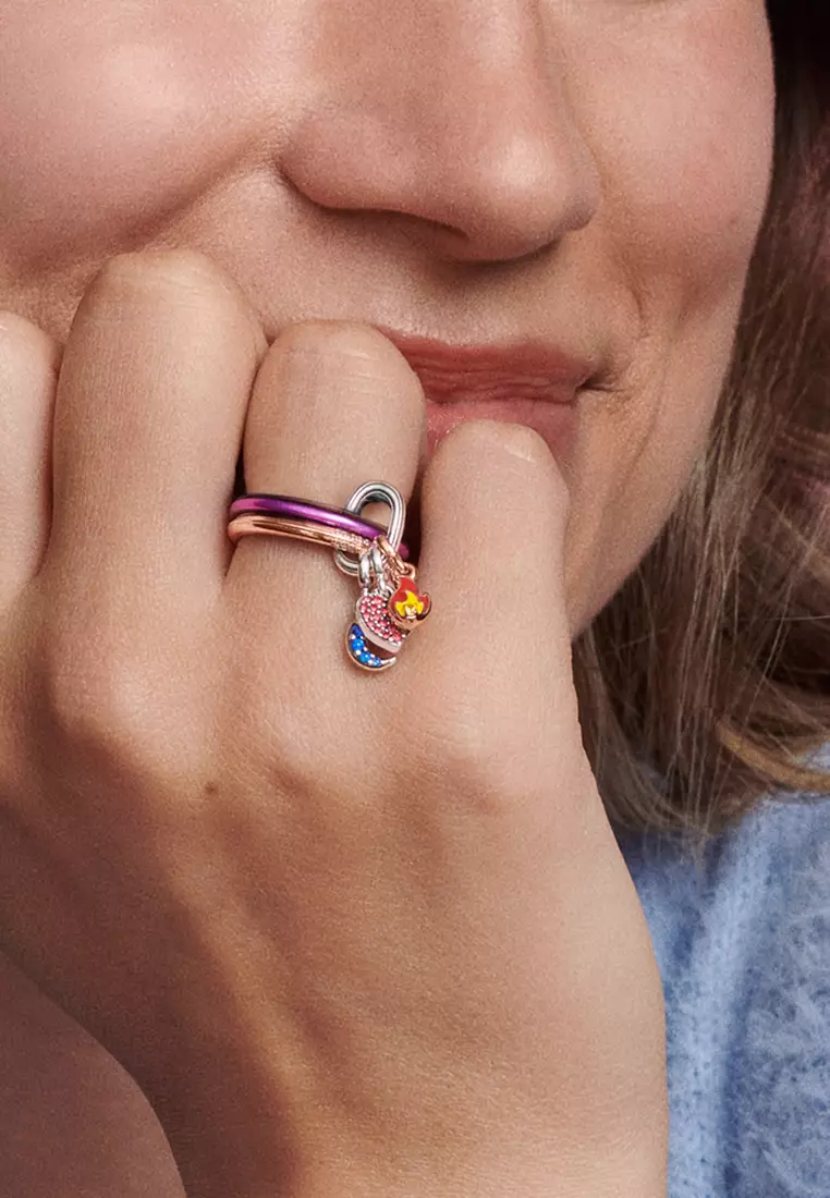 Pandora ME 14K Rose Gold-Plated Pavé Ring