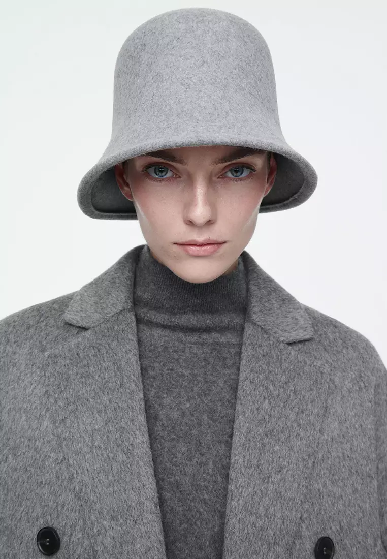 Felted-Wool Bucket Hat