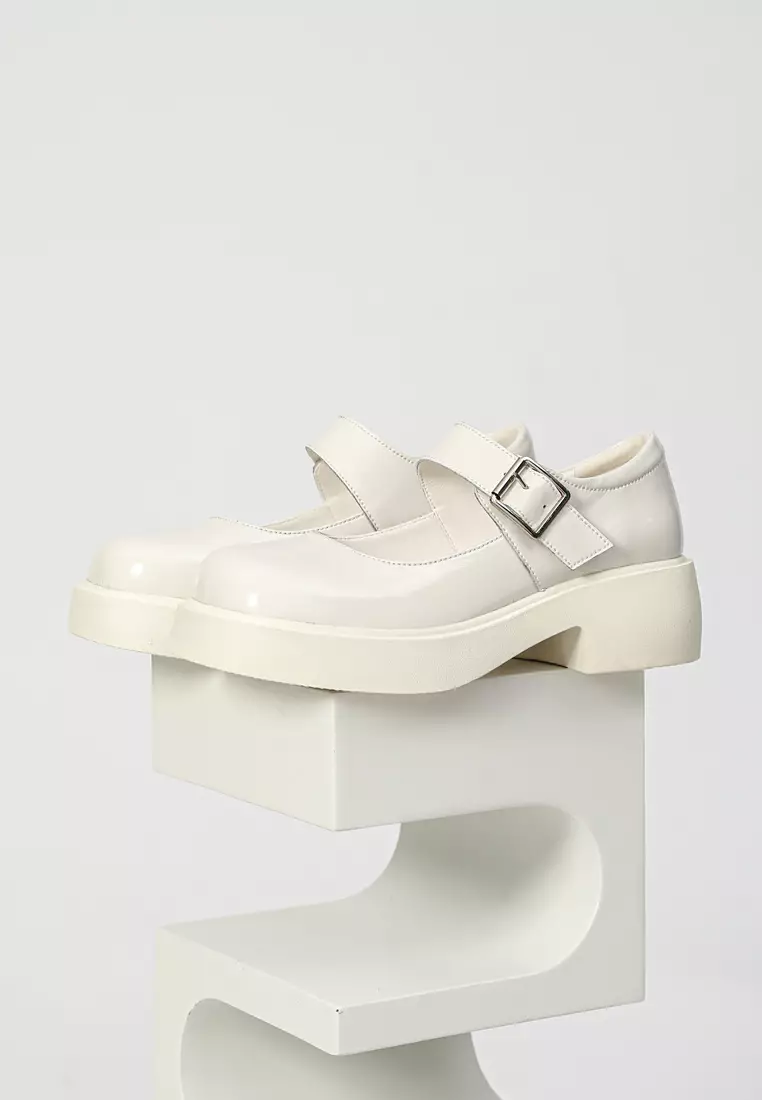5CM Leather Mary Jane Shoes MZ0071